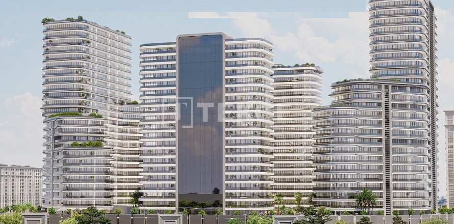 Apartament w Arjan, Dubai, ZEA 1 pokój, 46 mkw. nr 730899