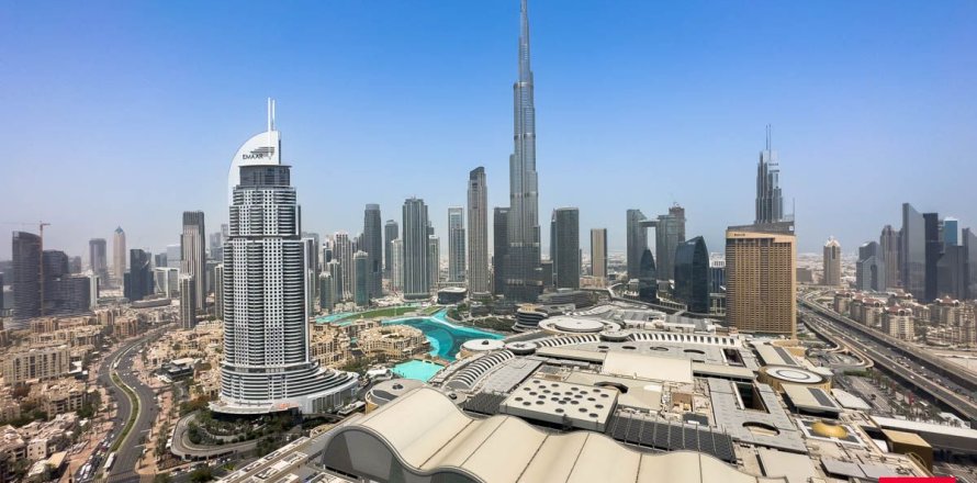 Huoneisto Downtown Dubai (Downtown Burj Dubai), Arabiemiraatit 2 makuuhuonetta, 123.9 m2 № 659100