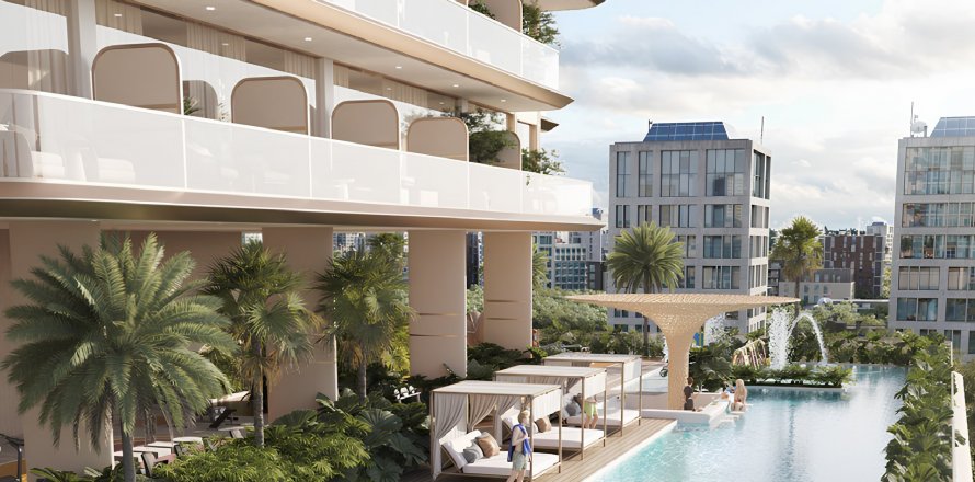 Byt v One Park Square v Jumeirah Village Circle, Dubai, SAE 1 ložnice, 73.34 m² Č.: 571656