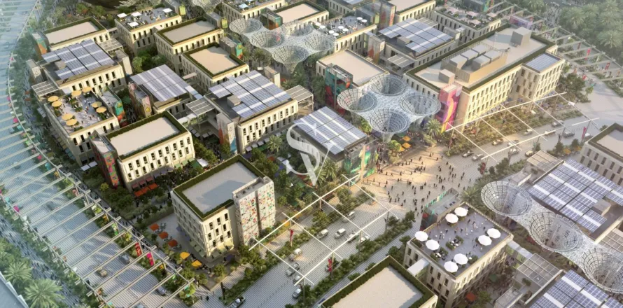 Apartament în Dubai South (Dubai World Central), Dubai, EAU 2 dormitoare, 126 mp.  №657387