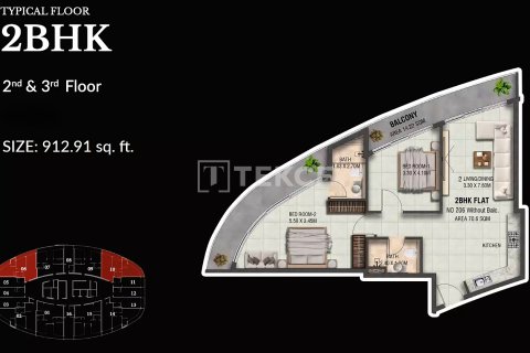 Купить квартиру в Дубай, ОАЭ 1 комната, 31м2, № 740701 - фото 17