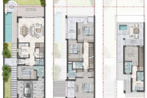 Rumah bandar di Dubai, UAE 5 bilik tidur, 228.7 meter persegi № 703909 - foto 11