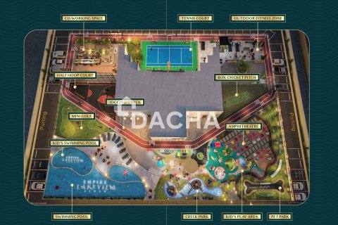 Apartment sa Dubai, UAE 1 silid, 39 sq.m. № 728214 - larawan 15
