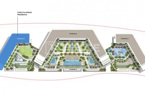 Apartament në Umm Al Quwain, Emiratet e Bashkuara Arabe 1 dhomë gjumi, 61 m2. № 619460 - Foto 12