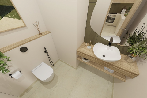 Byt na Yas Island, Abu Dhabi, SAE 1 ložnice, 76 m² Č.: 593875 - fotografie 8
