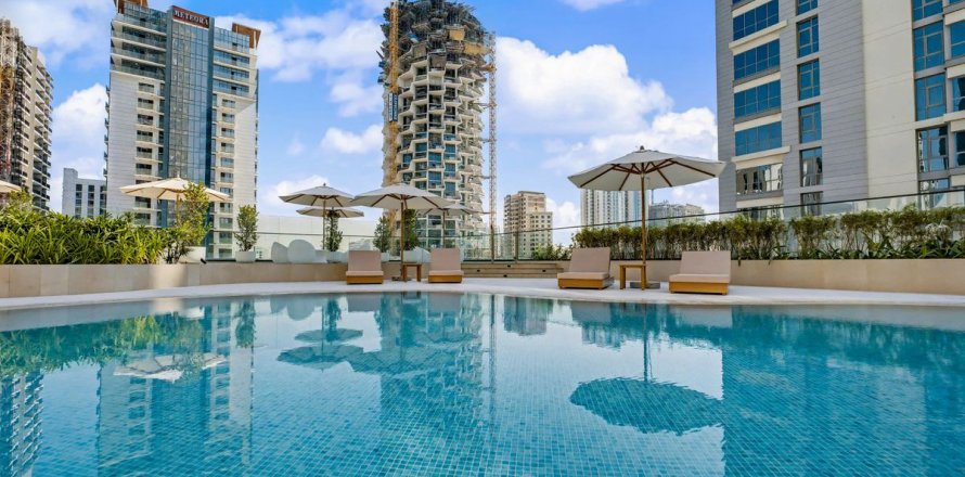 Пәтер Дубай, БАӘ-да 1 жатын бөлме, 73.9 м² № 661866