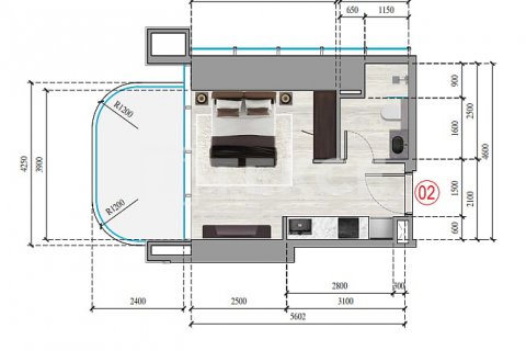 Byt v Dubai, SAE 2 ložnice, 115 m² Č.: 619826 - fotografie 10
