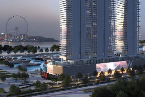 Byt v Dubai Harbour, SAE 3 ložnice, 179.6 m² Č.: 621359 - fotografie 15