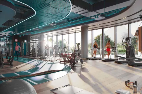 Apartmen di Damac District di DAMAC Hills (Akoya by DAMAC), Dubai, UAE 2 bilik tidur, 105 meter persegi № 658218 - foto 22