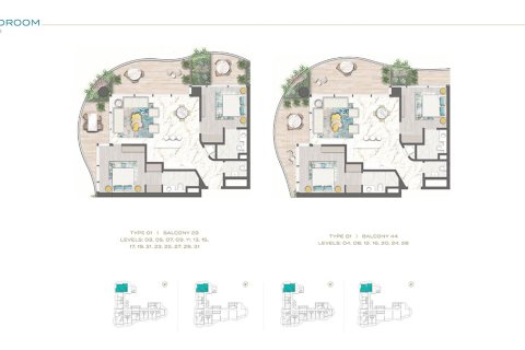 Apartment til salg i Business Bay, Dubai, UAE  № 728525 - foto 6