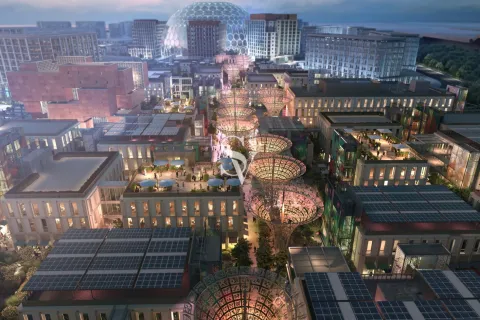 Apartament de vânzare în Dubai South (Dubai World Central), Dubai, EAU 2 dormitoare, 132 mp.  №657492 - poză 3