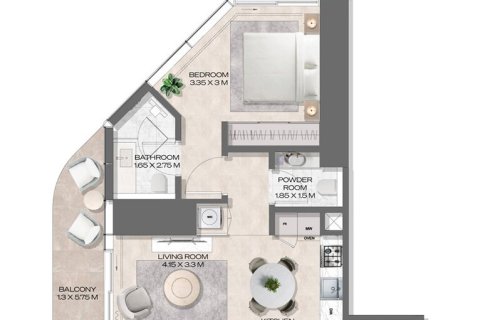 Apartment in DWTN Residences in Business Bay, Dubai, UAE 1 bedroom, 71 sq.m. № 704837 - photo 11