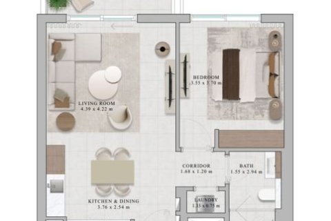 آپارتمان برای فروش در  Dubai Hills Estate، Dubai، امارات متحده عربی  1 خوابه ، 69 متر مربع ، شماره 704834 - تصویر 10