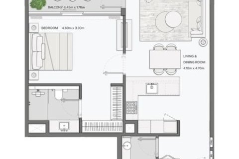 Apartment in Amaal 8 in Ras Al Khor, Dubai, UAE 1 bedroom, 81 sq.m. № 704832 - photo 20