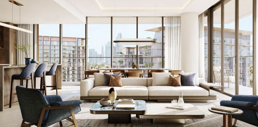 Apartment i City Walk, Dubai, UAE 1 soveværelse, 78.4 kvm № 703812
