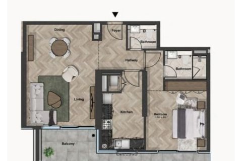 Appartement à vendre à  Dubai Sports City, Dubai, EAU 1 pièce, 38 m2 № 704505 - photo 14