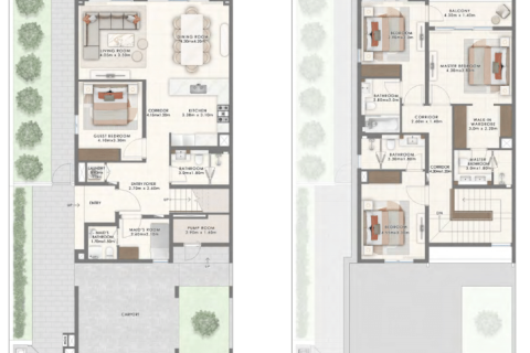 Kaupunkipientalo The Valley, Dubai, Arabiemiraatit 3 makuuhuonetta, 227 m2 № 704504 - kuva 19