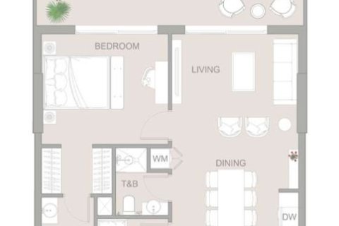 Leilighet til salgs i Jumeirah Village Circle, Dubai, Emiratene 1 rom, 45 kvm Nr. 704506 - Foto 10