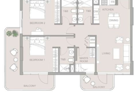 Leilighet til salgs i Jumeirah Village Circle, Dubai, Emiratene 1 rom, 45 kvm Nr. 704506 - Foto 11