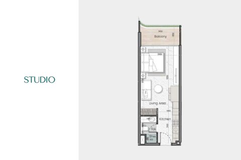 Apartment in Jumeirah Village Circle, Dubai, UAE 1 bedroom, 69 sq.m. № 751310 - photo 23