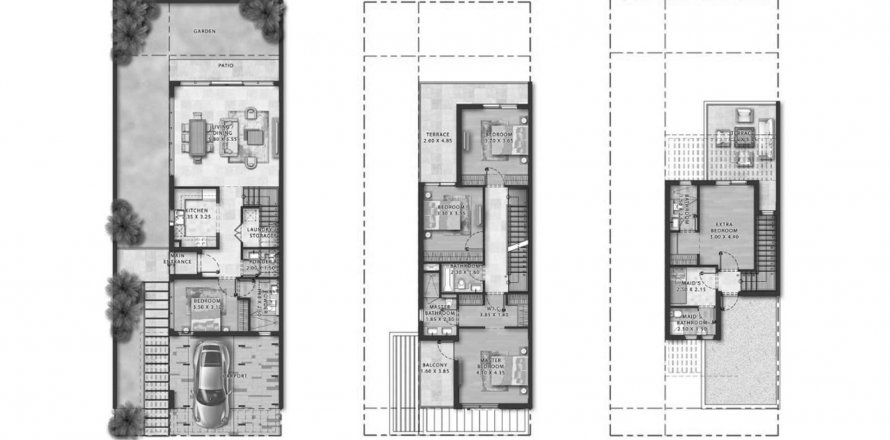 Ridamaja asukohaga Damac Islands - Fiji 1 asukohaga Dubai Land, AÜE: 295.25 m² Nr 565021