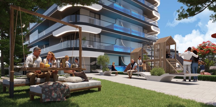 Apartament në Dubai, Emiratet e Bashkuara Arabe 1 dhomë gjumi, 67 m2. № 551096