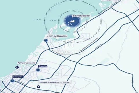 Byt v Umm Al Quwain Marina, SAE 2 ložnice, 66 m² Č.: 663432 - fotografie 15