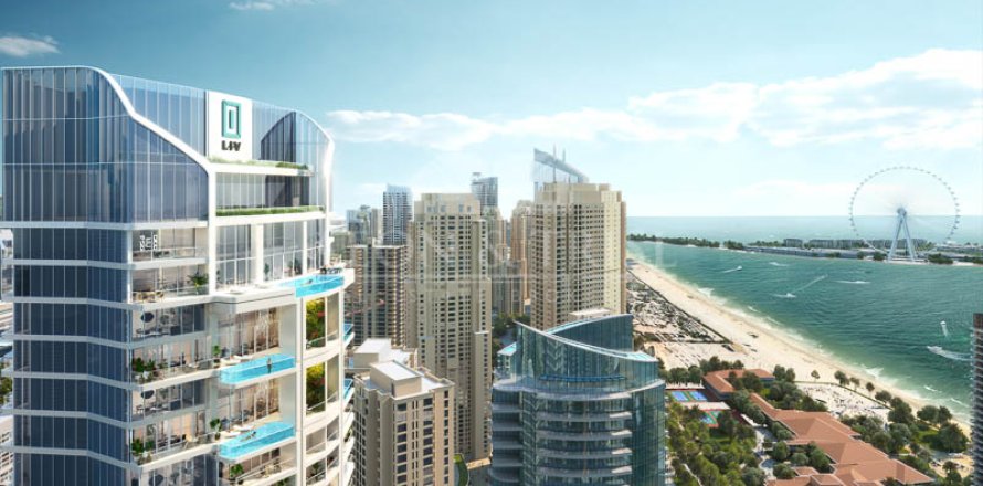 Apartmen di LIV MARINA di Dubai Marina, UAE 1 bilik tidur, 69 meter persegi № 649391