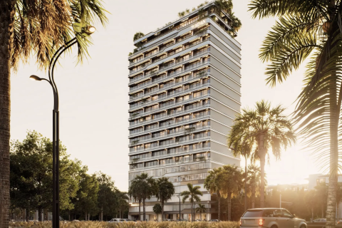 Apartmen di Dubai, UAE 1 bilik tidur, 67 meter persegi № 697573