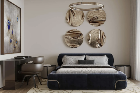 Пәтер Абу-Даби, БАӘ-да 2 жатын бөлмелер, 127 м² № 697569 - фото 14