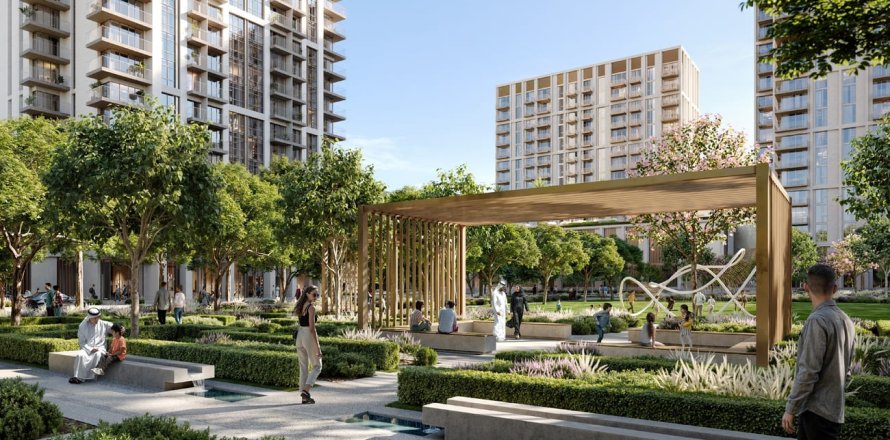 Apartmen di Dubai Creek Harbour (The Lagoons), UAE 1 bilik tidur, 70 meter persegi № 690212