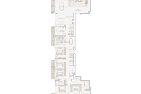 Apartament de vânzare în Dubai Harbour, Dubai, EAU 1 dormitor, 69 mp.  №690217 - poză 13