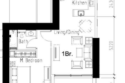 Müüa korter asukohaga Business Bay, Dubai, AÜE: 1 magamistoaga, 65 m² Nr 755065 - pilt 10