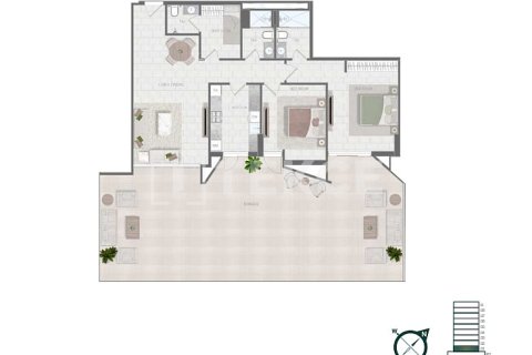 Leilighet til salgs i Al Satwa, Dubai, Emiratene 1 soverom, 78 kvm Nr. 694722 - Foto 20