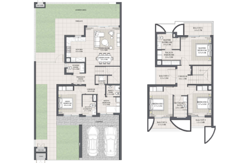 Radový dom v Arabian Ranches 3, Dubai, SAE 3 spálne, 177 m2 č. 689885 - Fotografia 8