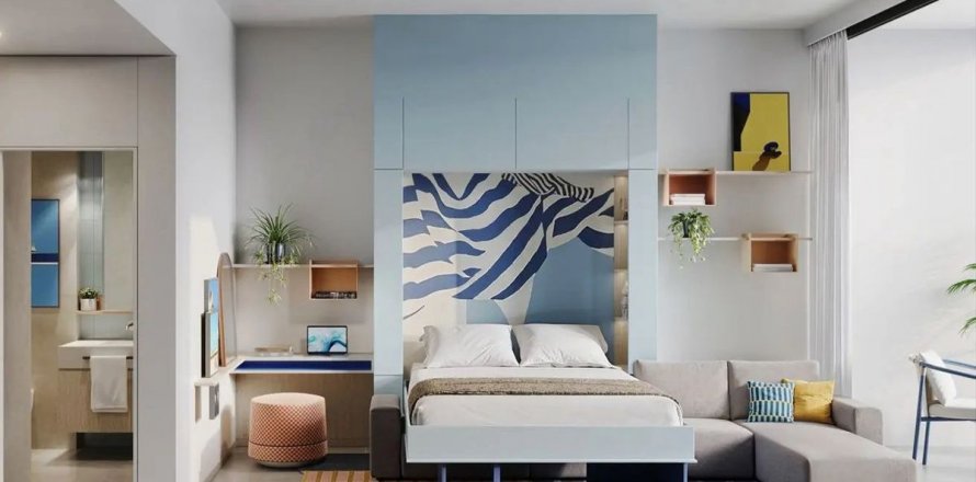 Byt v Dubai Marina, SAE 37.3 m² Č.: 575109