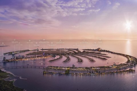 Vila di Palm Jebel Ali, Dubai, UAE 5 bilik tidur № 720877