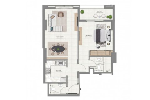 Lakás itt: Dubai Hills Estate, EAE, 1 hálószoba, 72 m², azonosító: 757924 - fénykép 15