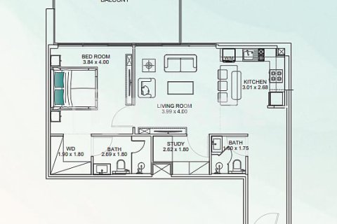 דירה למכירה ב Dubai, איחוד האמירויות  3 חדרי שינה, 137 מ"ר, מספר 692024 - תמונה 21