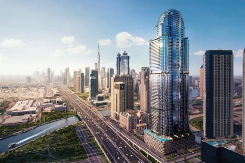 Byt v Business Bay, Dubai, SAE 1 ložnice, 82 m² Č.: 599482 - fotografie 1