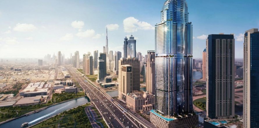 Byt v Business Bay, Dubai, SAE 1 ložnice, 82 m² Č.: 599482