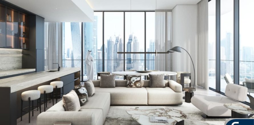 Leilighet i Dubai Harbour, Dubai, Emiratene 1 soverom, 108 kvm nr. 667095