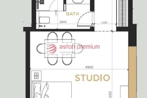 Business Bay, Dubai, UAE의 임대용 아파트 43제곱미터 번호 690549 - 사진 16