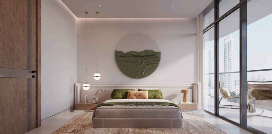 Appartamento a Arjan, Dubai, EAU 1 camera da letto, 54.16 mq. № 713280