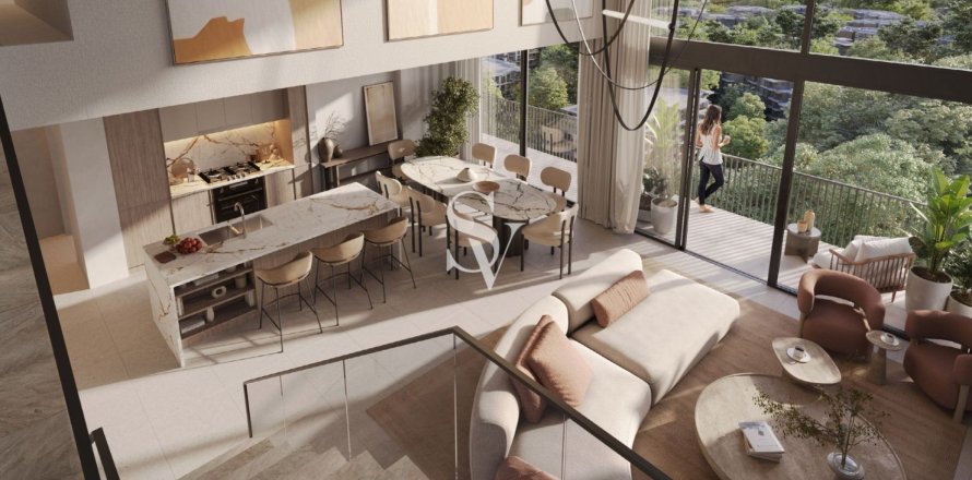 Byt v Ghaf Woods v Dubai, SAE 1 ložnice, 78 m² Č.: 686877