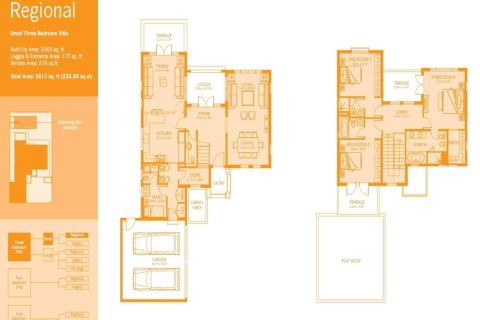 Βίλα σε Jumeirah Islands, Dubai, ΗΑΕ 3 υπνοδωμάτια, 510 τ.μ. Αρ. 696386 - φωτογραφία 16