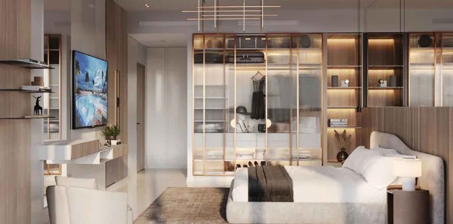 Apartment in Binghatti Amberhall in Jumeirah Village Circle, Dubai, UAE 1 bedroom, 67.51 sq.m. № 575759