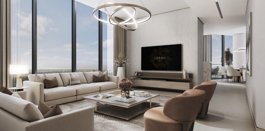 Byt v Sobha Solis Tower C v Motor City, Dubai, SAE 3 ložnice, 175.48 m² Č.: 575760