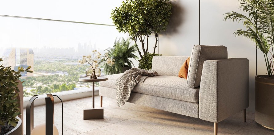 Apartmán v SkyHills Astra v Al Barsha, Dubai, SAE 3 spálne, 90.8 m2 č. 574722