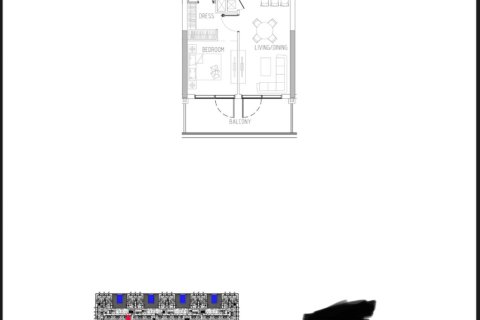 Dzīvoklis Dubaijā, AAE 1 istaba, 70.60628000 m2 Nr. 693896 - attēls 18